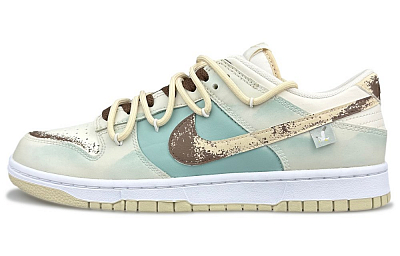 Nike Dunk Skateboard Shoes Men Low-Top Beige