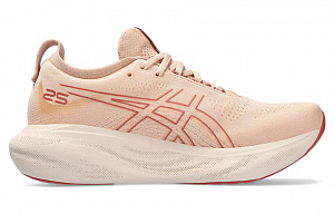 ASICS Gel Nimbus 25 Pale Apricot Light Garnet Women's 1 3040055