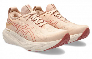 ASICS Gel Nimbus 25 Pale Apricot Light Garnet Women's 2 3040056