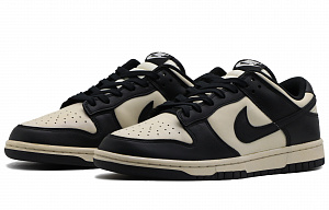 Nike Dunk Low Top Skateboard Shoes Men's Black White Brown 2 3040072