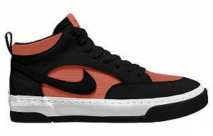 Nike Sb React Leo Black Electro Orange 1 3040296