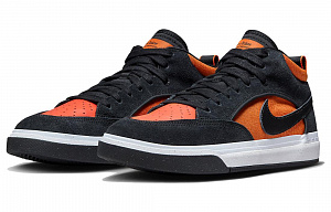 Nike Sb React Leo Black Electro Orange 2 3040297
