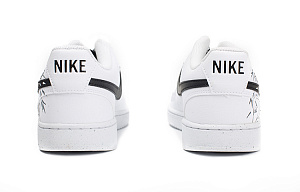 Nike Court Vision Low Skateboard Shoes Men's Low top Black/White 3 3040399