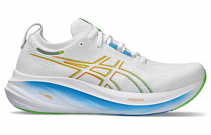 ASICS Gel Nimbus 26 White Waterscape Lime 1 3040757