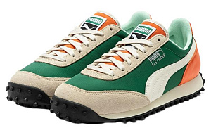 Puma Fast Rider Beige Green Orange 2 3040835
