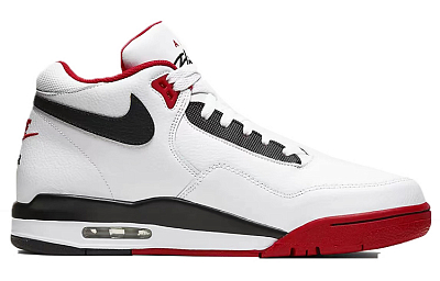 Nike Flight Legacy High-Top Vintage Basketball Shoes Men's Red White