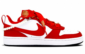 Nike Court Borough Skateboard Shoes Women's Low top Red/White 1 3041039