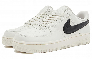 Nike Air Force 1 '07 Quilted Swoosh 'Beige Black' Women's 2 3041262