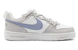 Nike Court Borough 2 Low top Skateboard Shoes Women's White Purple 1 3041432