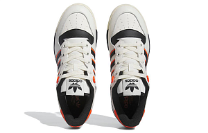 Adidas Rivalry 86 Low White Black Semi Impact Orange 3 3041792