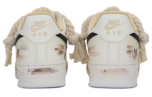 Nike Air Force 1 Low Low-Top Skateboard Shoes Men's Beige 3 3041952