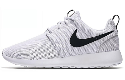 Nike Roshe One White/White Black Women's