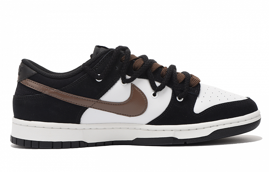 Nike Dunk Coverage Slip-Resistant Impact Resistance Wear-Resistant Low-Top Skateboard Shoes Women's Black Brown купить в интернет-магазине Yoocart с быстрой доставкой по России.