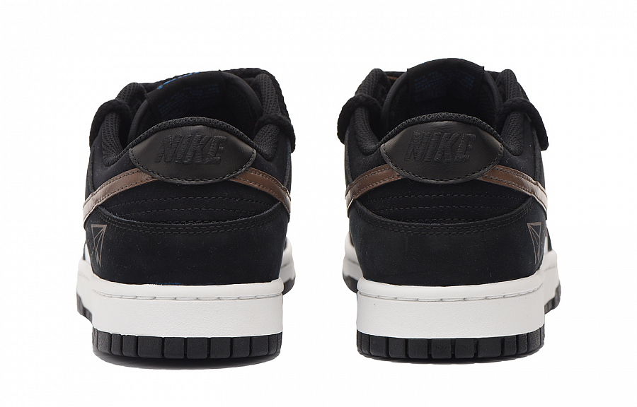 Nike Dunk Coverage Slip-Resistant Impact Resistance Wear-Resistant Low-Top Skateboard Shoes Women's Black Brown купить в интернет-магазине Yoocart с быстрой доставкой по России.