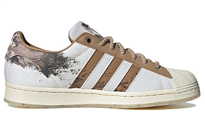 Adidas Originals Superstar Shoes 'White Brown' 1 3042480