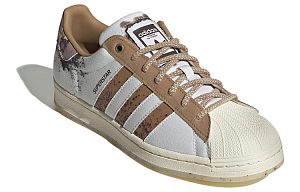 Adidas Originals Superstar Shoes 'White Brown' 3 3042482