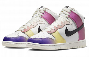 Nike Dunk High Multi Color Gradient Women's 2 3042631