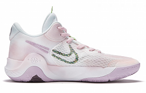 Nike KD Trey 5 IX EP Speeding Through Life Mid-Top Vintage Basketball Shoes Unisex Purple Pink 1 3042710