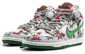 Nike SB Dunk High Concepts Ugly Christmas Sweater Grey 2 3044873