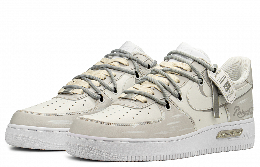 Nike Air Force 1 Low Skateboard Shoes Men's Gray White купить в интернет-магазине Yoocart с быстрой доставкой по России.