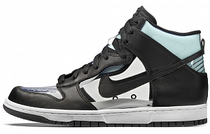 Nike X Comme Des Garcons Dunk High Retro 'Clear'