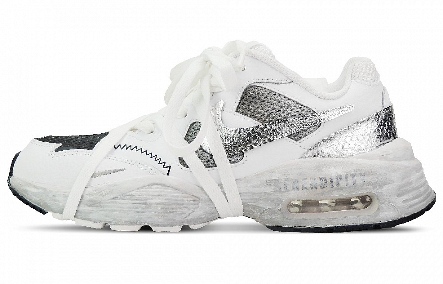 Nike Air Max Fusion Low Top Running Shoes Women's Gray White купить в интернет-магазине Yoocart с быстрой доставкой по России.
