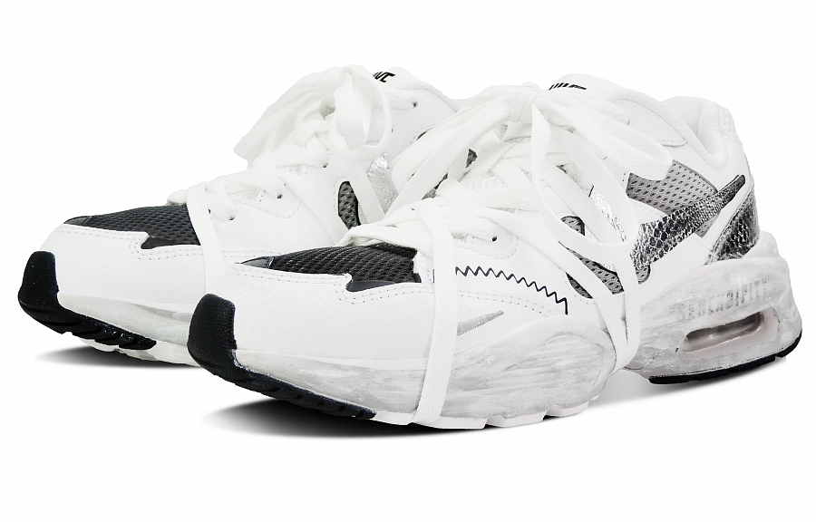 Nike Air Max Fusion Low Top Running Shoes Women's Gray White купить в интернет-магазине Yoocart с быстрой доставкой по России.
