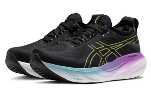 Asics Gel Nimbus 25 Black Glow Yellow Women's 1 3050754