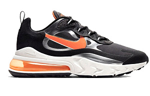 Nike Air Max 270 React Black Total Orange 1 3053886