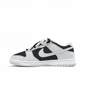 Nike Dunk Low Juxing Light Custom Low-Top Skateboard Shoes Men's Black White 2 3054442