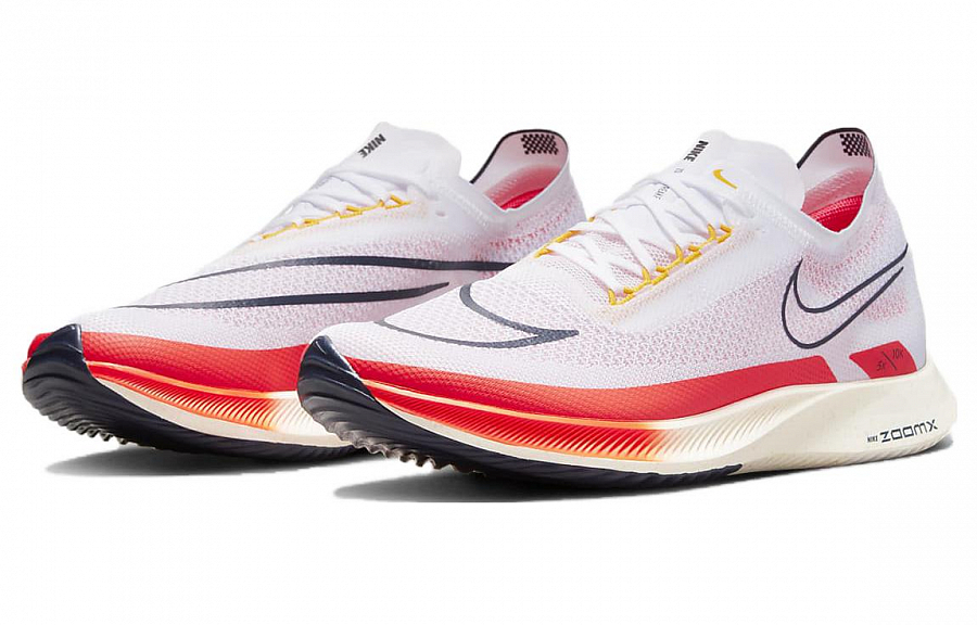 Nike ZoomX Streakfly White Bright Crimson купить в интернет-магазине Yoocart с быстрой доставкой по России.