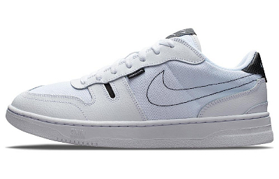 Nike Squash Type Low Tops Casual Skateboarding Shoes White Black
