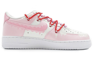 Nike Air Force 1 Skateboard Shoes Men's Low top Pink/White 1 3055599