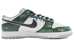 Nike Dunk Retro Slip Resistant, Abrasion Resistant, Lightweight Low top Skateboard Shoes Men's Gradient Green 1 3055683