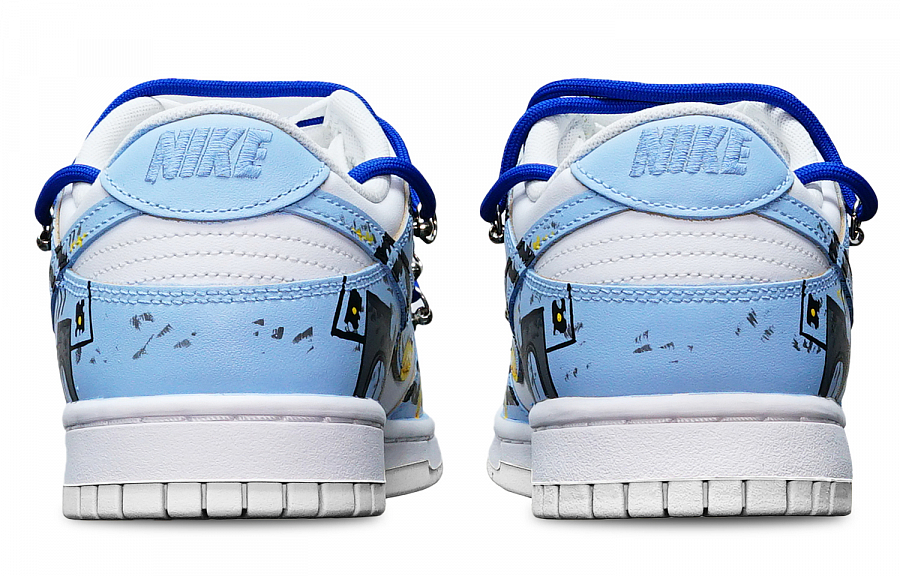 Nike Dunk Low Top Skateboard Shoes GS Haze Blue купить в интернет-магазине Yoocart с быстрой доставкой по России.