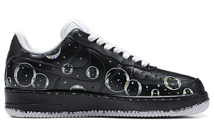 Nike Air Force 1 Air Force 1 Skateboard Shoes Men's Black White 1 3057482