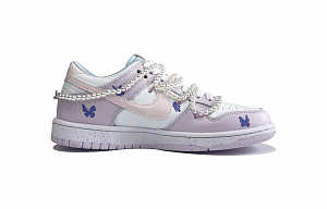 Nike Dunk Skateboard Shoes Women's Low-Top Purple/Blue 1 3057521