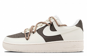 Nike Air Force 1 Low 07 Low-Top Skateboard Shoes Men's White Coffee 1 3057540