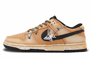 Nike Dunk Skateboard Shoes Men Low-Top White Orange 1 3057566
