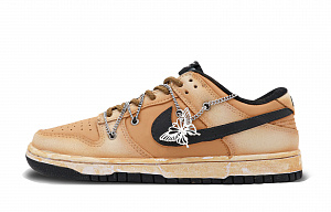 Nike Dunk Low Low-Top Skateboard Shoes GS Light Orange 1 3057573