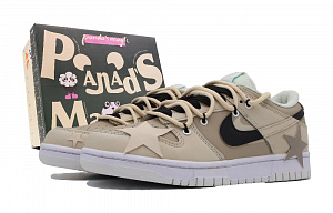 Nike Air Force 1 Low Low-Top Skateboard Shoes Women's Light Coffee