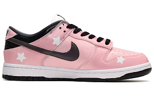 Nike Dunk Low-Top Skateboard Shoes Women's Black White Pink 1 3057638