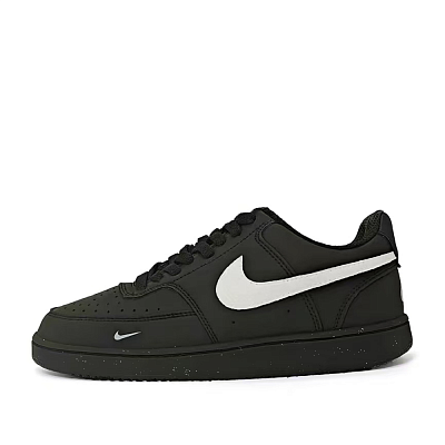 Nike Court Vision Anti-Slip Wear-Resistant Low-Top Skateboard Shoes Unisex White