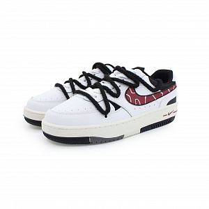 Nike Gamma Force Anti-Slip And Wear-Resistant Lightweight Low-Top Skateboard Shoes Women's Black White 2 3058473