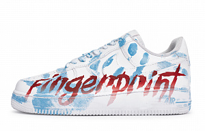 Nike Air Force 1 Special Shoe Box Anti-Slip Wear-Resistant Low-Top Skateboard Shoes Unisex White Blue Red 1 3058539