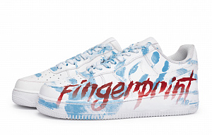 Nike Air Force 1 Special Shoe Box Anti-Slip Wear-Resistant Low-Top Skateboard Shoes Unisex White Blue Red 3 3058541