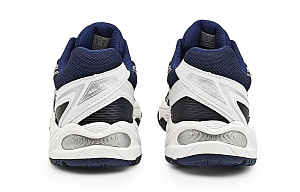 Asics Slip Resistant, Abrasion Resistant, Breathable Low Top Running Shoes Unisex Black White Blue 3 3058553