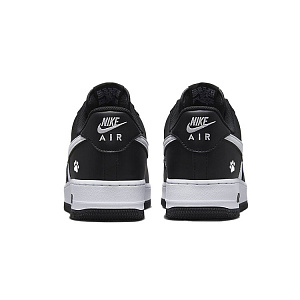 Nike Air Force 1 Slip Resistant Abrasion Resistant Low top Skateboard Shoes Unisex Black White 3 3058592
