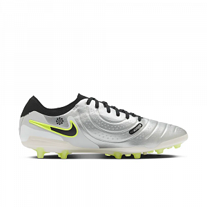 Nike Tiempo Legend 10 Pro Ag Metallic Silver Volt Black 1 3058645