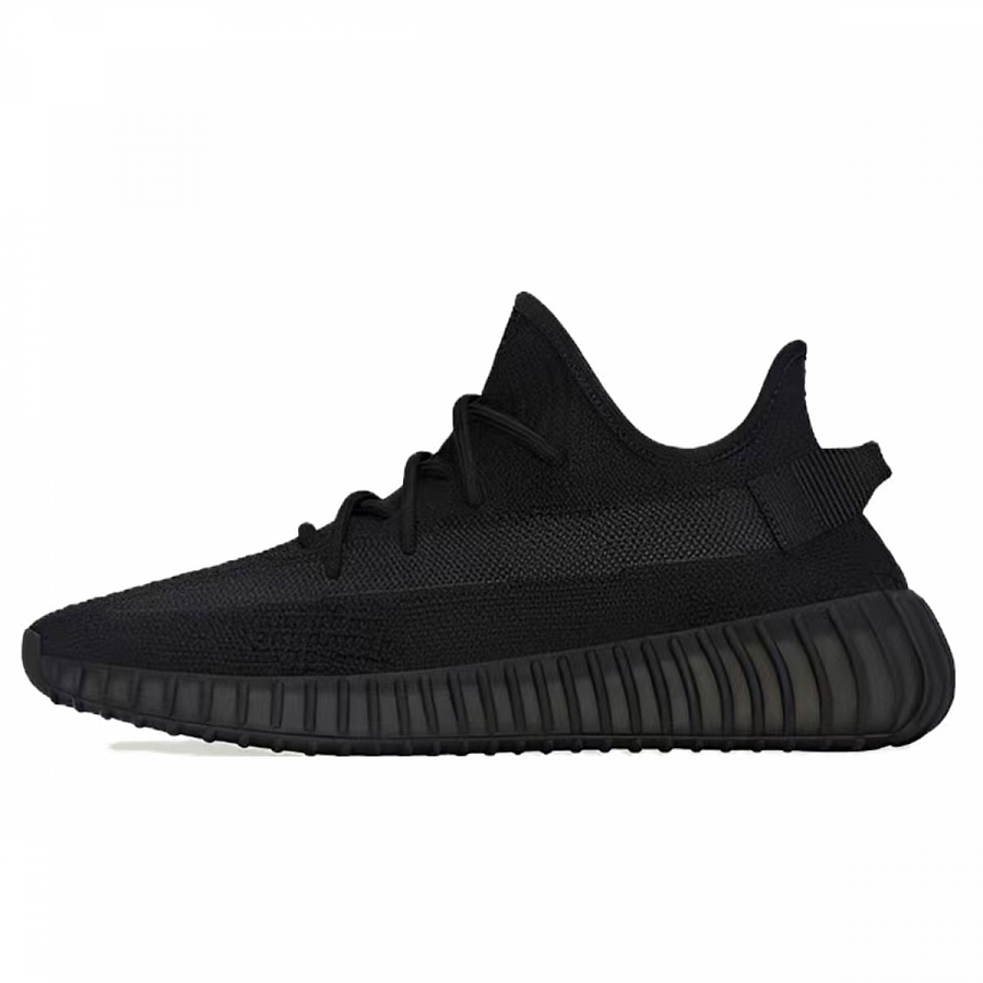 Adidas Originals Yeezy Boost 350 V2 Anti-Slip Wear-Resistant Low-Top Casual Shoes Unisex Black Red